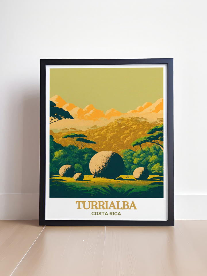 Transform your space with Costa Rica Decor featuring Turrialba Print and Guayabo National Monument Modern Art these pieces are perfect for creating a cohesive and inspiring decor theme that celebrates the beauty and history of Costa Rica