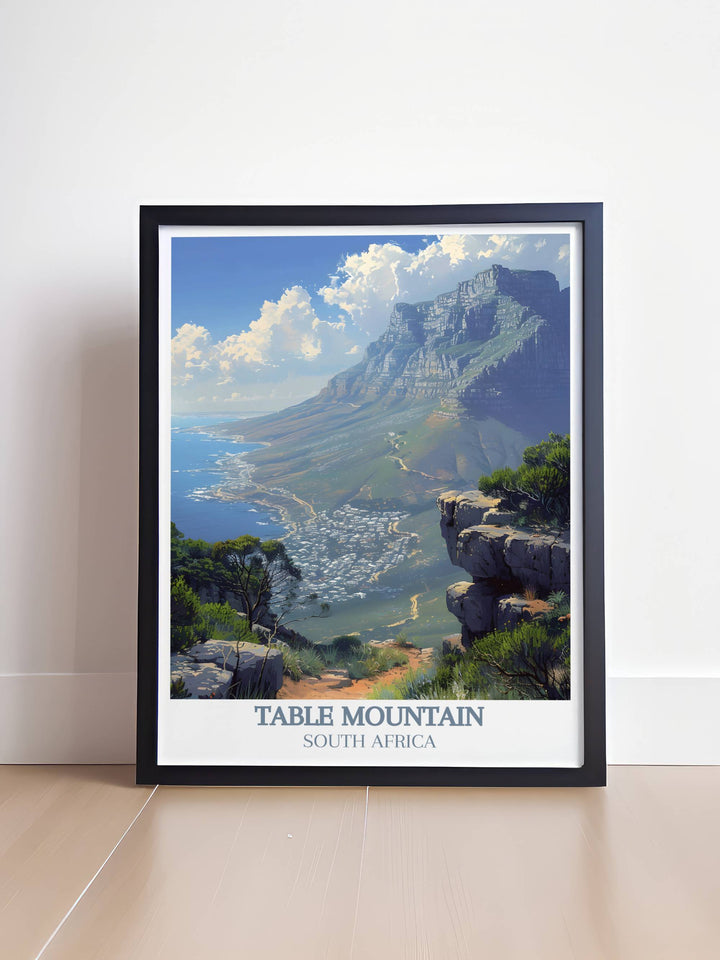 Enhance your living space with this Cape Town Poster featuring Platteklip Gorge offering a stunning visual experience and a touch of elegance to any room