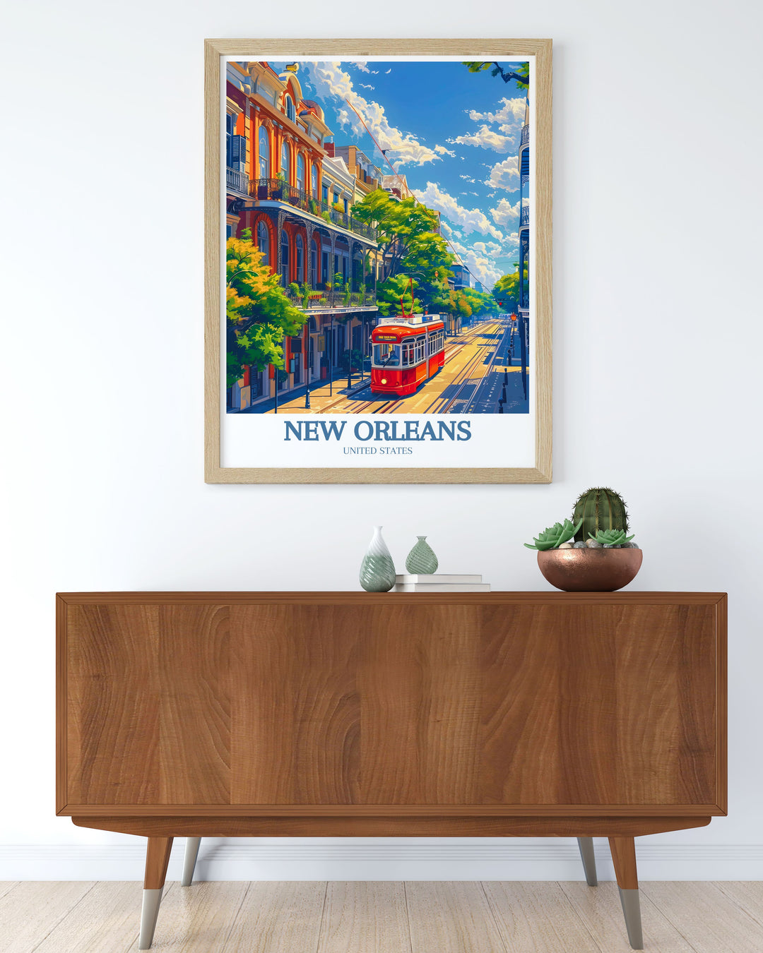 Sophisticated Jackson Square and Bourbon Street decor reflecting the lively atmosphere and historic charm of New Orleans ideal for modern home interiors