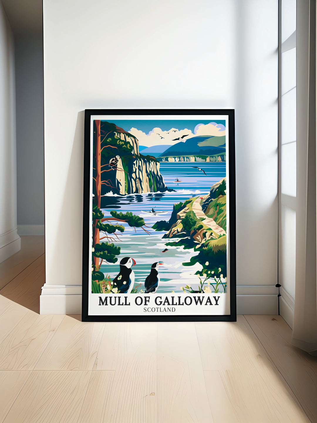 The Mull Wall Art captures the peaceful yet dramatic landscapes of The Mull, offering a visual journey through one of Scotlands most scenic coastal areas. Perfect for those who find inspiration in untouched natural beauty.