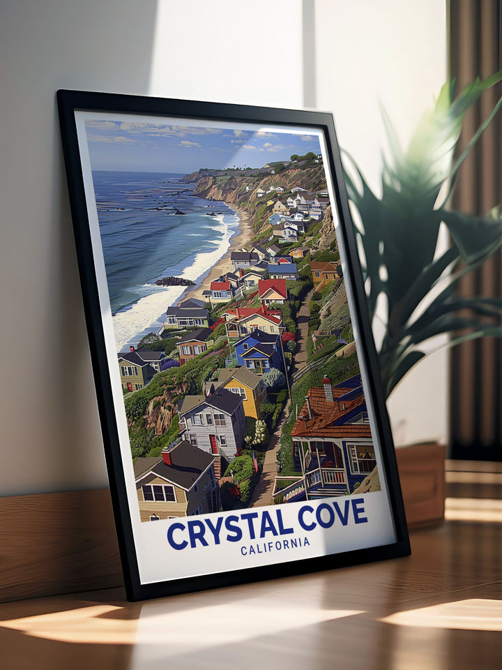 Add a touch of sophistication to your home decor with Historic Districct wall art designed to bring the historic charm of Californias famous district into your living space perfect for creating a refined and reflective ambiance.