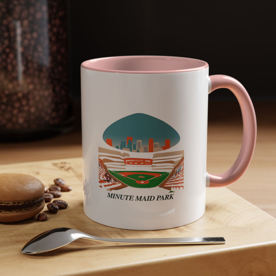 Add Minute Maid Park’s charm to your daily routine with this ceramic mug. Featuring vibrant designs inspired by the stadium’s legacy, it is dishwasher-safe and perfect for coffee or tea lovers. A thoughtful keepsake for Houston fans.