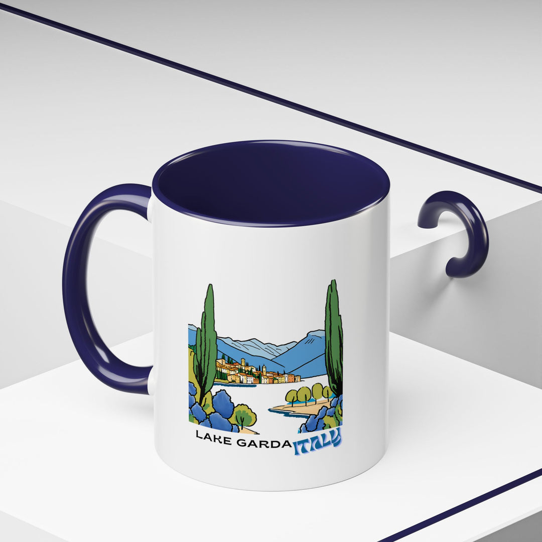 Capture the essence of Italy’s Lake Garda with this elegant and practical mug. Perfect for daily use, it offers vivid artwork and is both microwave and dishwasher safe, making it a thoughtful and durable gift for friends and family.