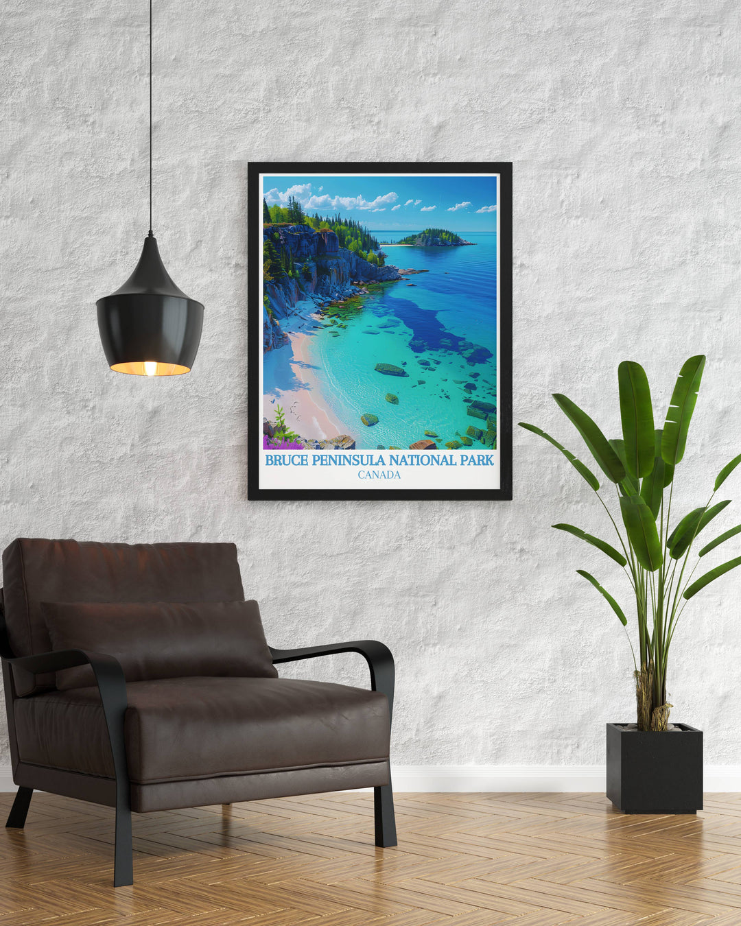 The Flowerpot Island Travel Prints are ideal gifts for travelers capturing the essence of this magical destination and providing a thoughtful and memorable present for friends and family who love nature and adventure