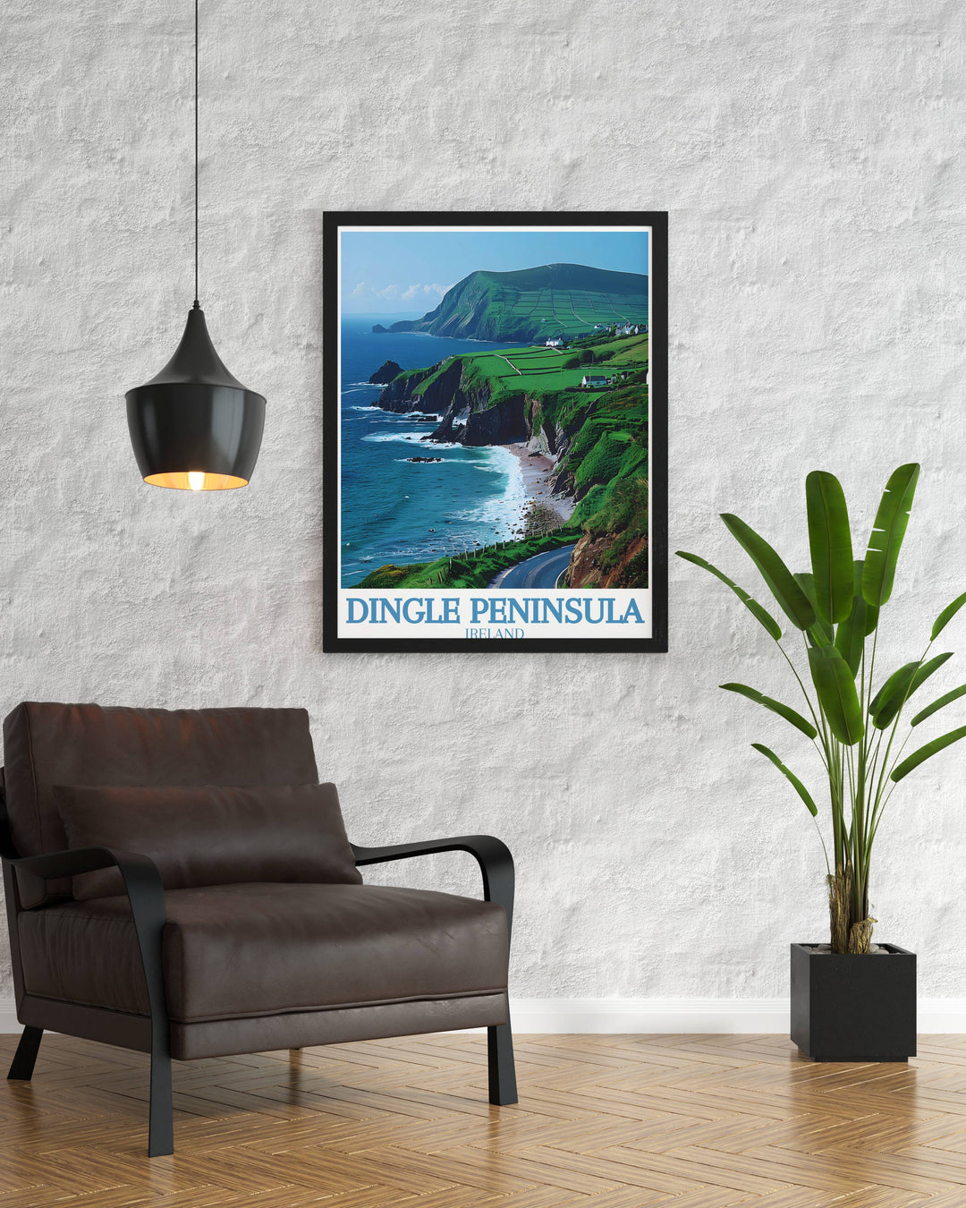 Beautiful Slea Head Artwork bringing the scenic allure of Dingle Ireland into your home with stunning visual appeal