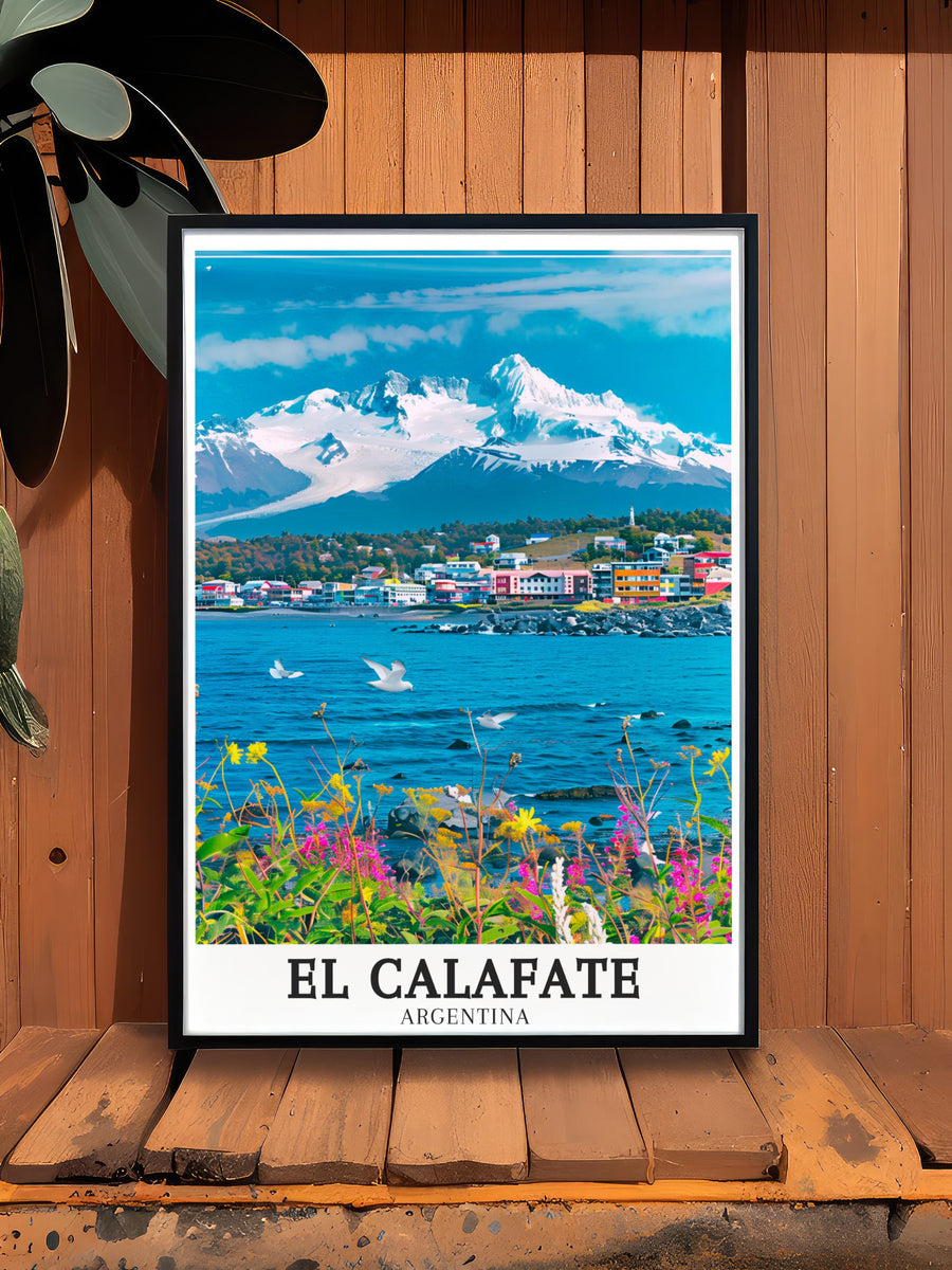 Transform your space with this stunning depiction of Laguna de los Tres in Argentina. Known for its incredible natural beauty, this wall art piece enhances your home décor with its peaceful and captivating landscape, making it an ideal addition to any travel enthusiasts collection.