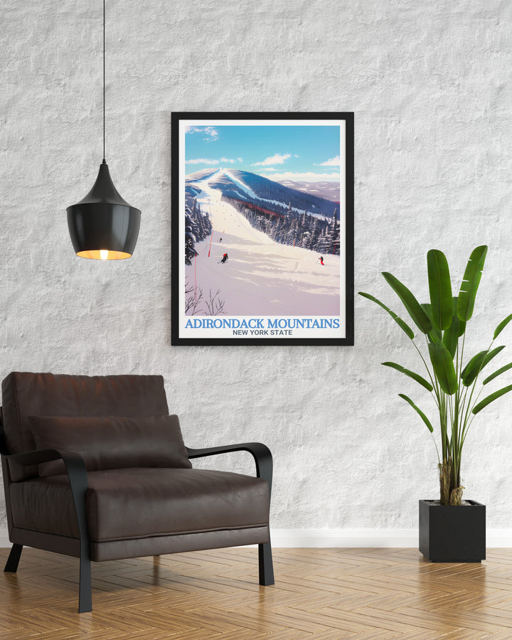 Add elegance to your space with Whiteface Mountain framed prints featuring stunning views of the Adirondack Mountains ideal for enhancing your home decor