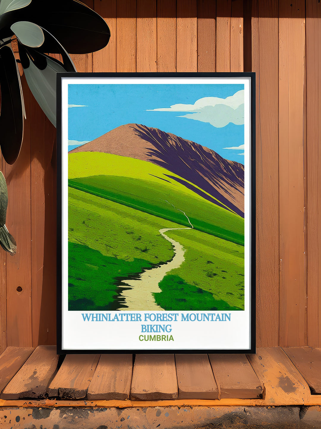 Grisedale Pike wall poster highlights the natural beauty of one of the Lake Districts most iconic peaks, making it an ideal choice for nature lovers and outdoor enthusiasts. This artwork adds a sense of adventure and serenity to any space.