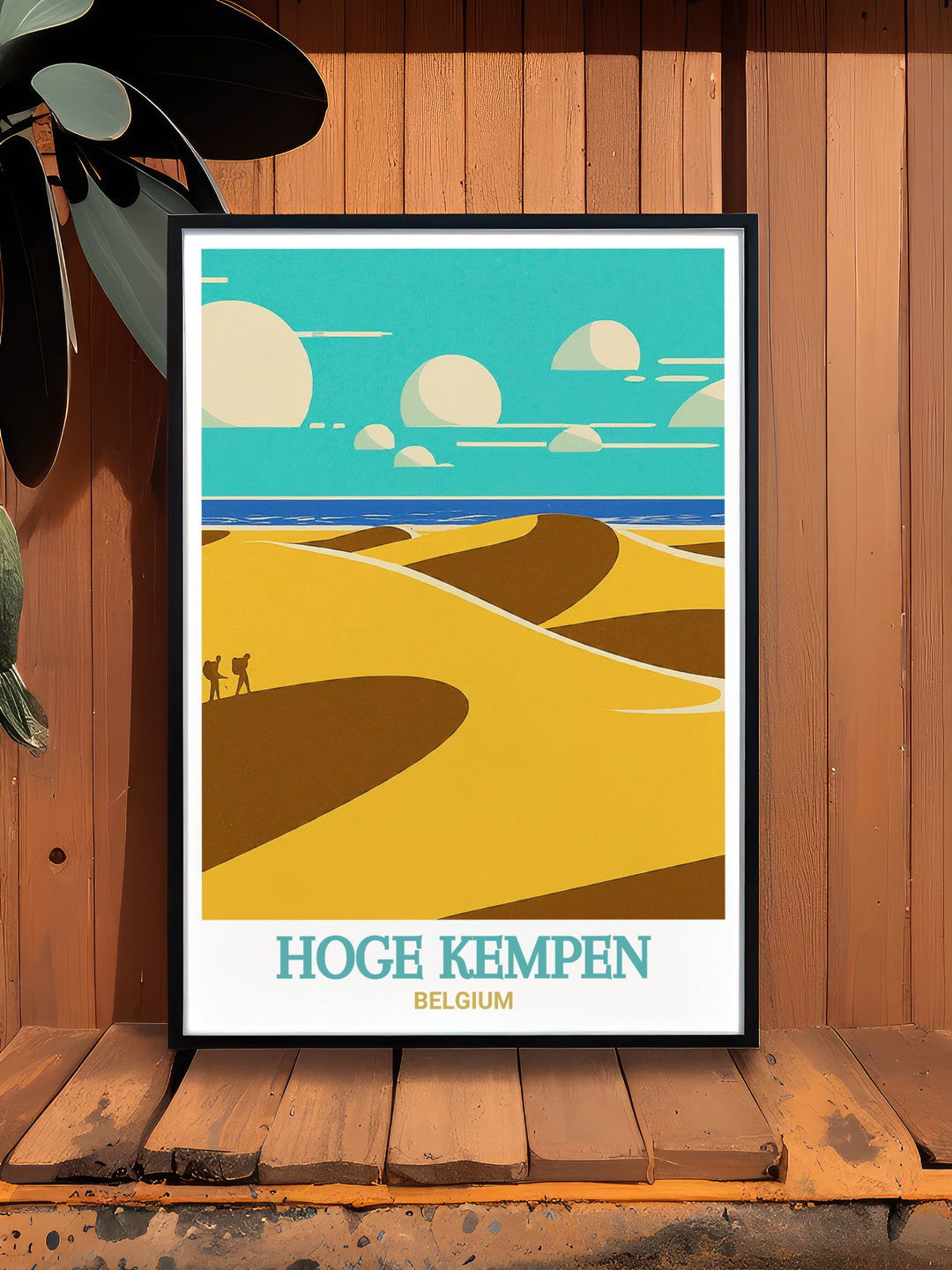 Highlighting the diverse ecosystems of Hoge Kempen and the Dune Belt, this detailed artwork brings Belgiums natural splendor into your living space, perfect for adding a touch of elegance to your home.