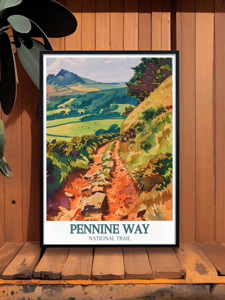 National Park Print highlighting the picturesque scenery of the Pennines ideal for adding a touch of British countryside to your home decor or as a thoughtful gift for nature enthusiasts