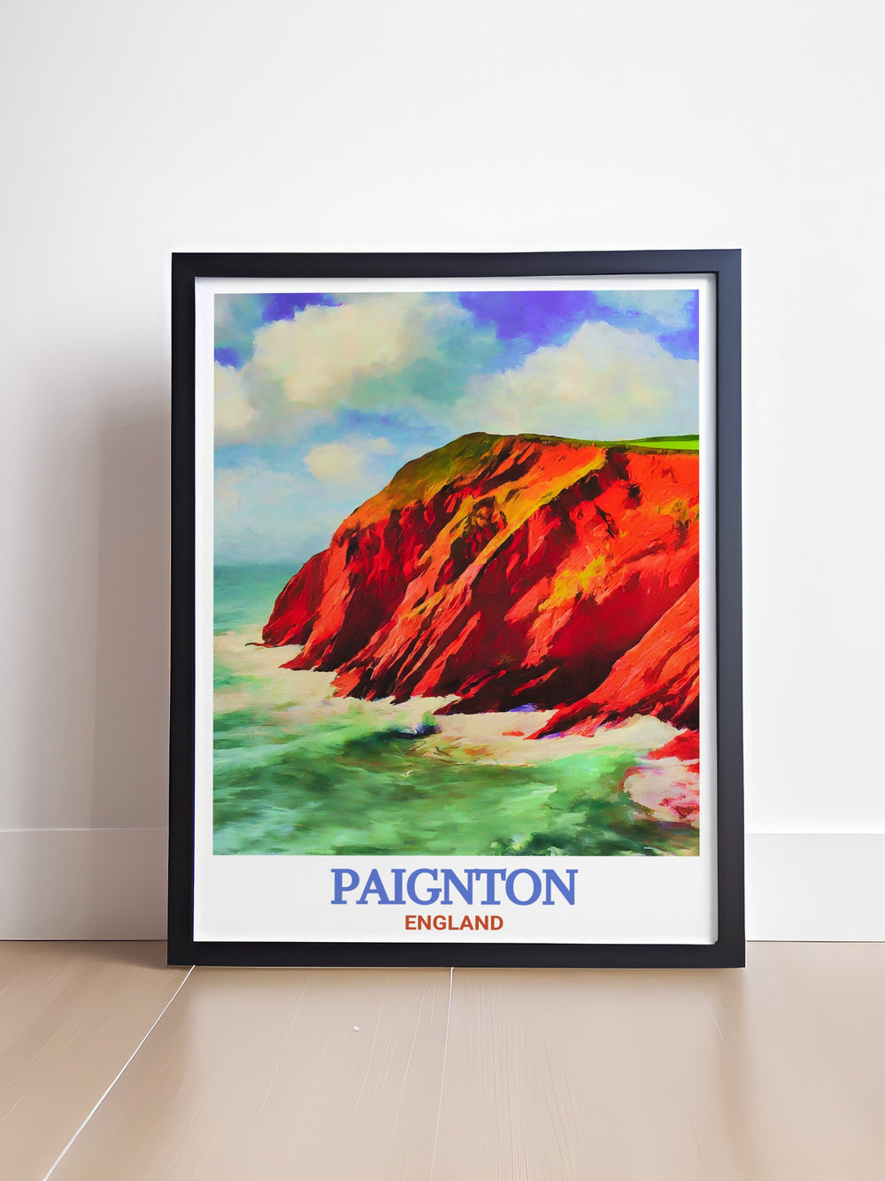 Capture the essence of Devons famous coastline with this Paignton Wall Decor. Featuring the peaceful cliffside views of Roundham Head and the lively beaches of Paignton, this print is a stunning representation of the towns natural beauty, ideal for coastal decor.