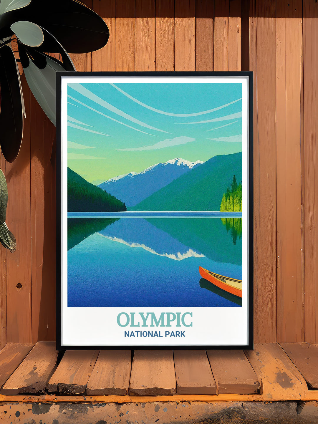 Experience the untouched beauty of Americas wilderness through this National Park travel print, featuring the awe inspiring scenery and tranquil environments of Olympic National Park. Ideal for commemorating past journeys or motivating future travels, this print adds depth and inspiration to your art collection.