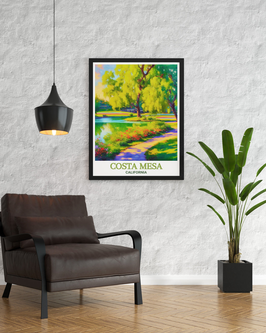 Highlighting TeWinkle Parks natural beauty, this Costa Mesa wall art celebrates the citys blend of outdoor charm and urban energy. Whether youve visited Costa Mesa or simply love its parks, this print is a perfect way to showcase your connection to the city.