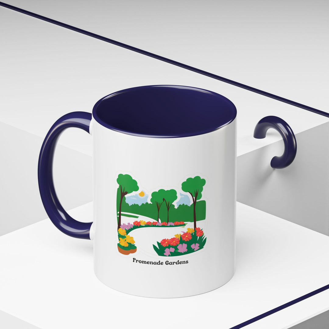 Enjoy your favorite drinks with the Promenade Gardens Guyana Mug, crafted with intricate designs. Dishwasher-safe and microwave-safe, it makes a great gift for anyone who loves Guyana.