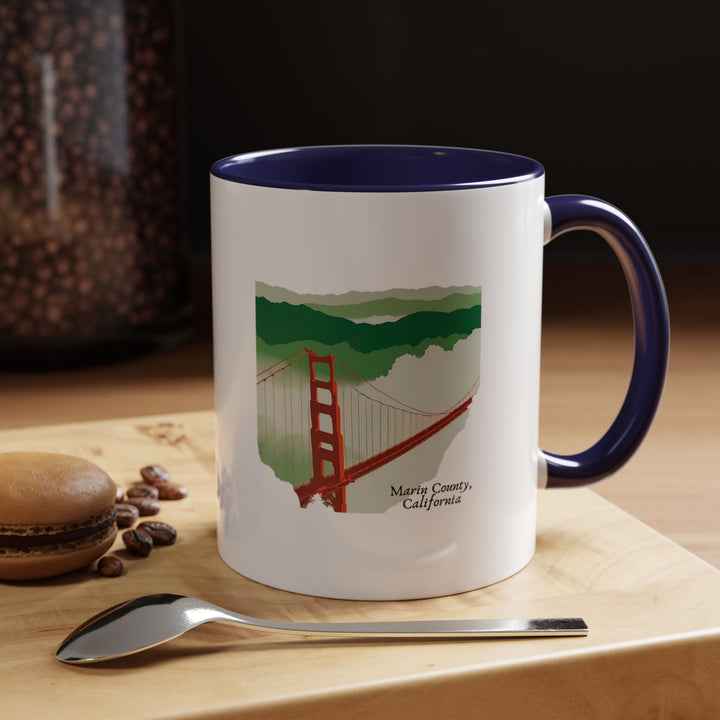 Celebrate the allure of Marin County with this stylish mug. Its detailed artwork inspired by the county’s iconic scenery makes it a standout addition to any collection. Dishwasher-safe and durable, it is perfect for gifting or personal use.