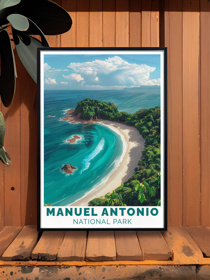 Cathedral Point stunning prints paired with Manuel Antonio Park art create a captivating Costa Rica wall art piece perfect for those looking to enhance their home decor with a touch of tropical paradise these prints are ideal for gifts for boyfriend or girlfriend