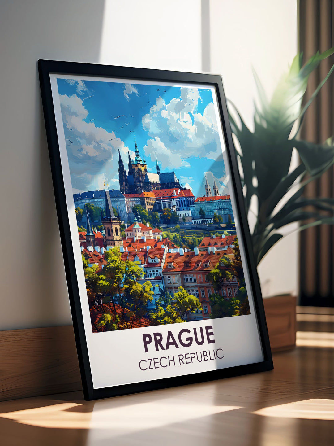 Enhance your living space with a captivating Prague Art Print. This Prague Wall Art features intricate details of the citys architecture, bringing a sense of adventure and elegance to your home. Ideal for those who love travel and history.