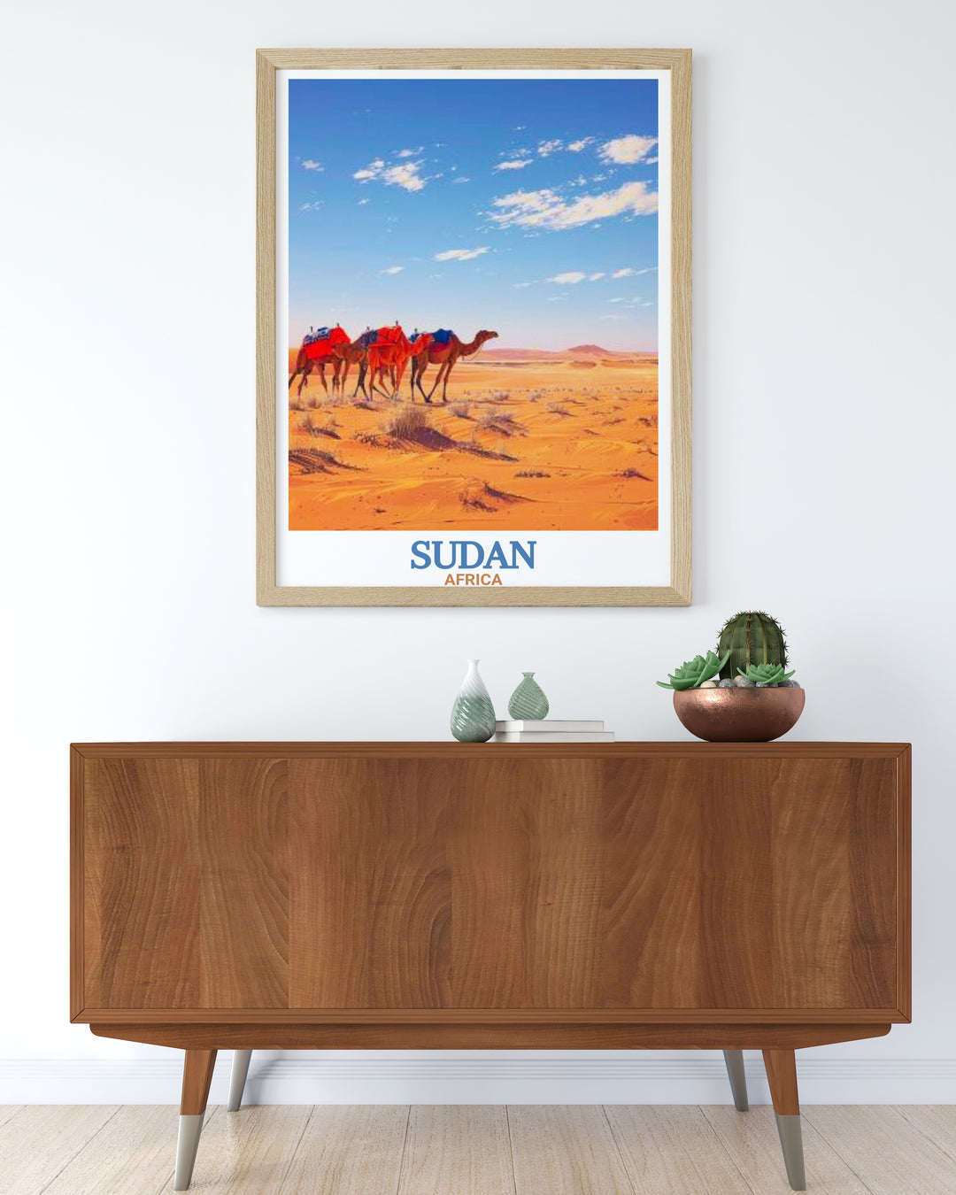 Bayuda Desert Framed Prints showcasing the tranquil landscape of Bayuda Desert and the bustling city of Khartoum. Perfect for transforming any living space into a sophisticated haven. Great for birthday gifts and Christmas gifts.