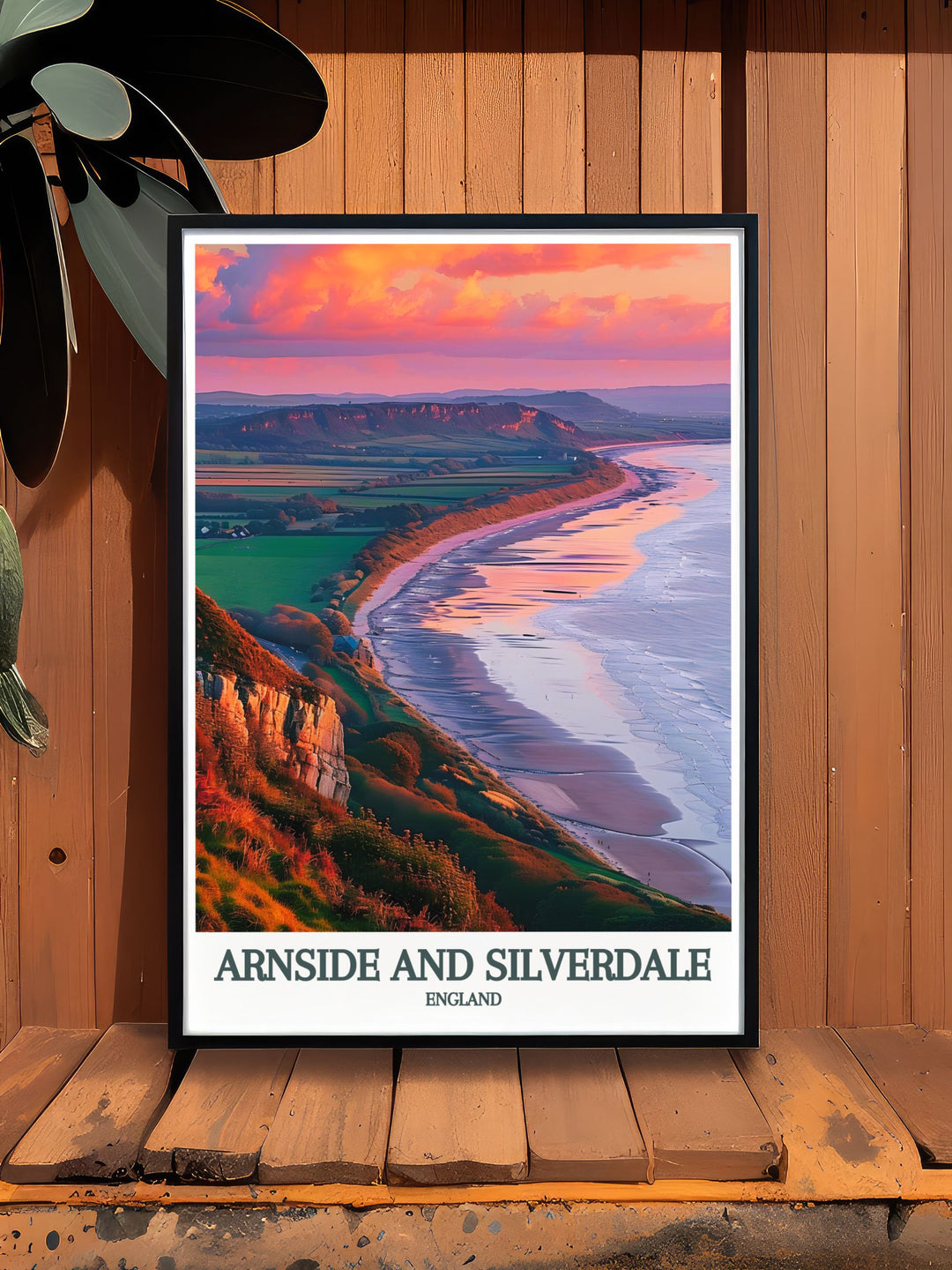 Explore the charm of Silverdale and Arnside through AONB posters and prints featuring Morecambe Bay ideal for modern art lovers seeking elegant and captivating wall decor