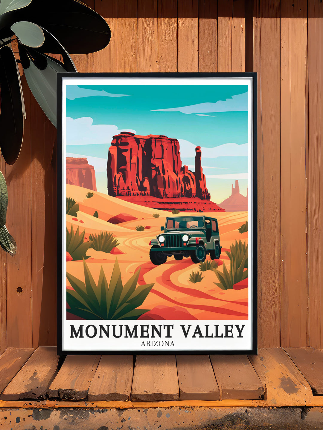 Merrick Butte 17 mile Valley Drive framed prints offer a striking depiction of Arizonas iconic Monument Valley landscape providing a stunning focal point for any room with its bold colors and dramatic rock formations.