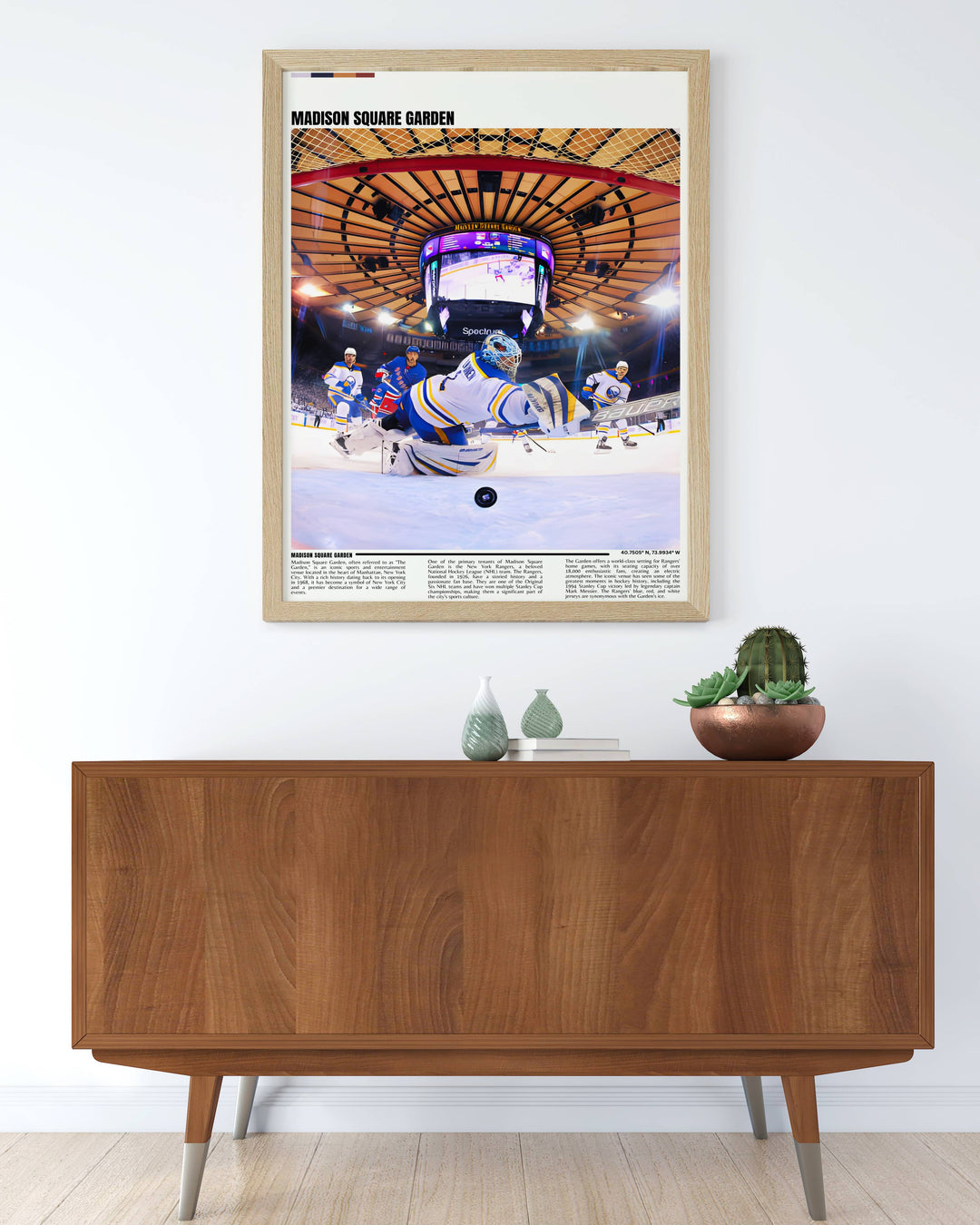 Rangers Wall Art featuring classic players perfect for fans who love the excitement of Madison Square Garden and want to display their team pride in their home