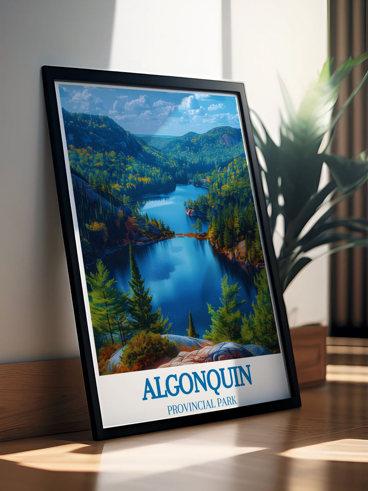 Art print of Algonquin Logging Museum offers a unique view into the logging heritage of Canada, making it a distinctive addition to any gallery wall or art collection.