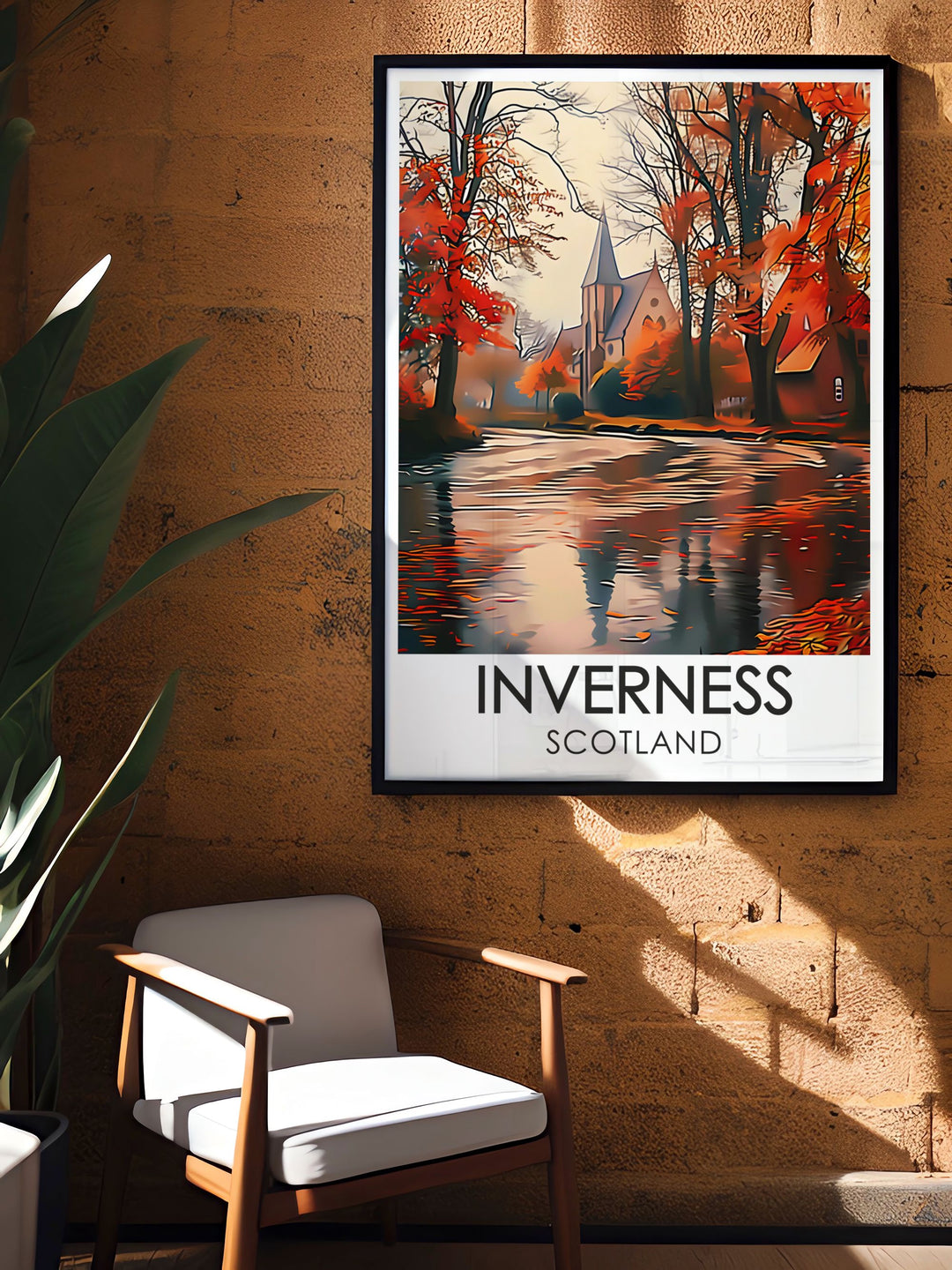 Custom print of the Great Glen Way, highlighting the scenic vistas and adventurous spirit of this iconic Scottish trail, ideal for those who love the outdoors.