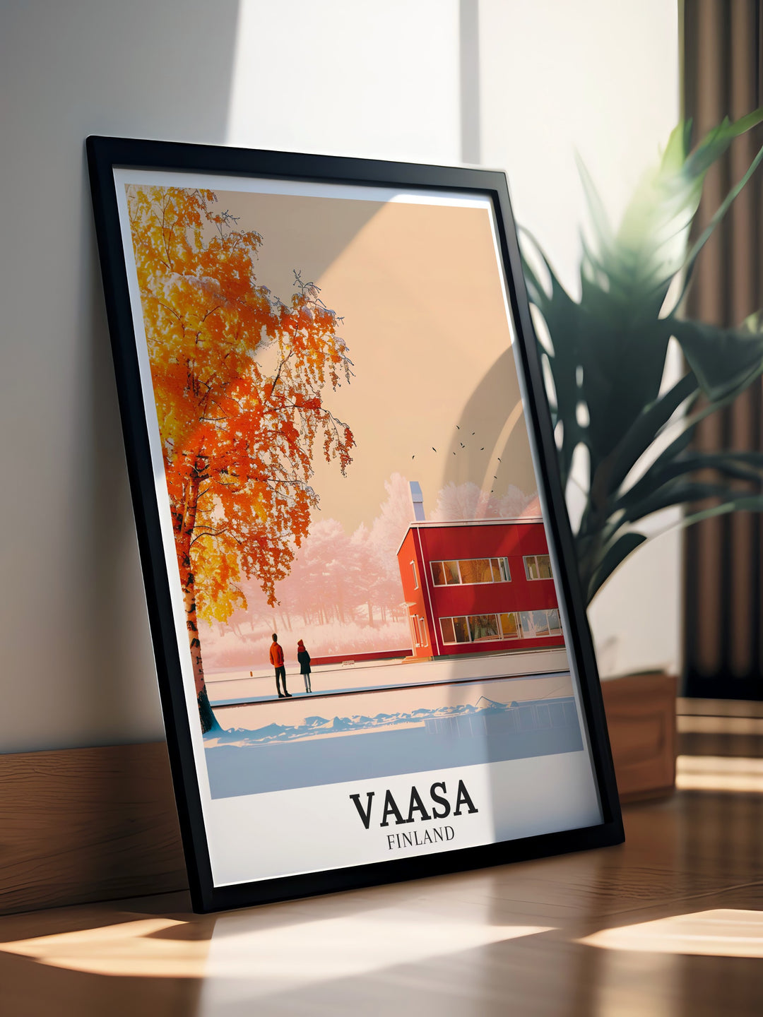 Discover Finlands coastal charm with this Gulf of Bothnia canvas art. Capturing the stunning views of Vaasa and its university, this piece is perfect for nature lovers and anyone who cherishes Scandinavian landscapes.