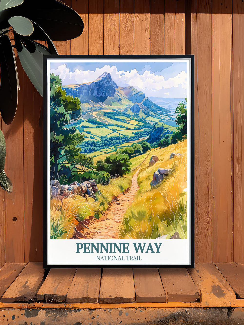 National Park Print showcasing the picturesque vistas of the Pennines perfect for adding a touch of British countryside to your home decor or as a thoughtful gift for nature lovers