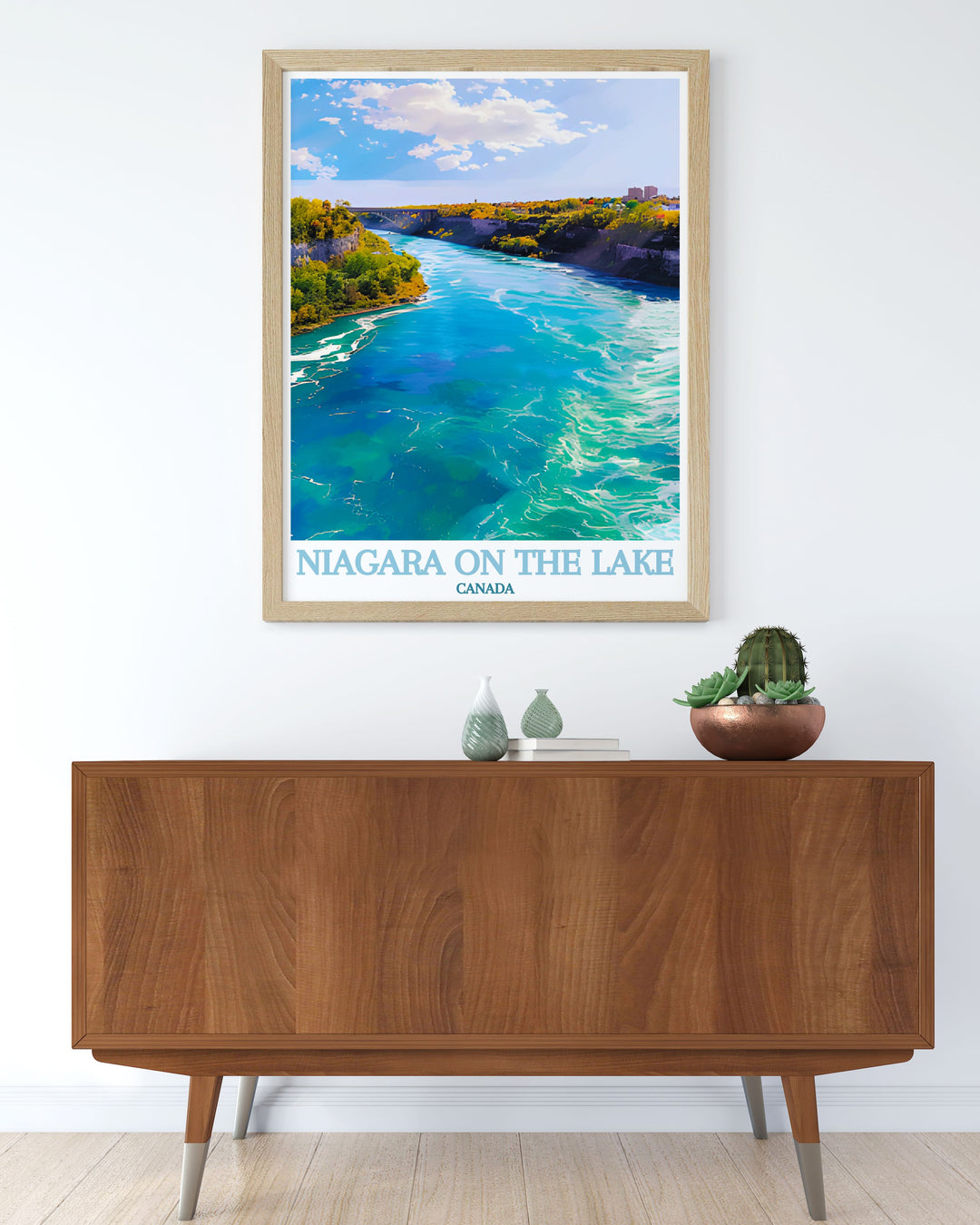 Niagara River modern decor adds sophistication to your home these Canada travel prints are perfect for creating a peaceful and beautiful living environment ideal for enhancing your living room decor