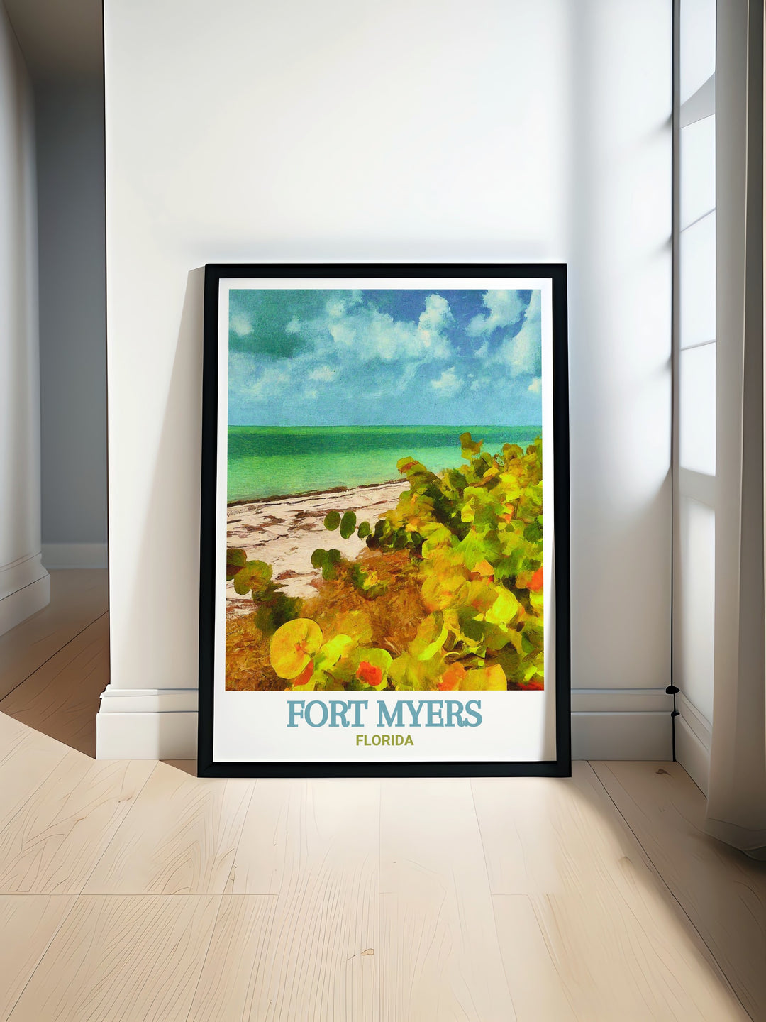 Lovers Key State Park wall decor capturing the tranquil environment with crystal clear waters and lush mangroves. This beautiful Florida print brings the natural charm of the park into your home, perfect for enhancing your nature themed decor.