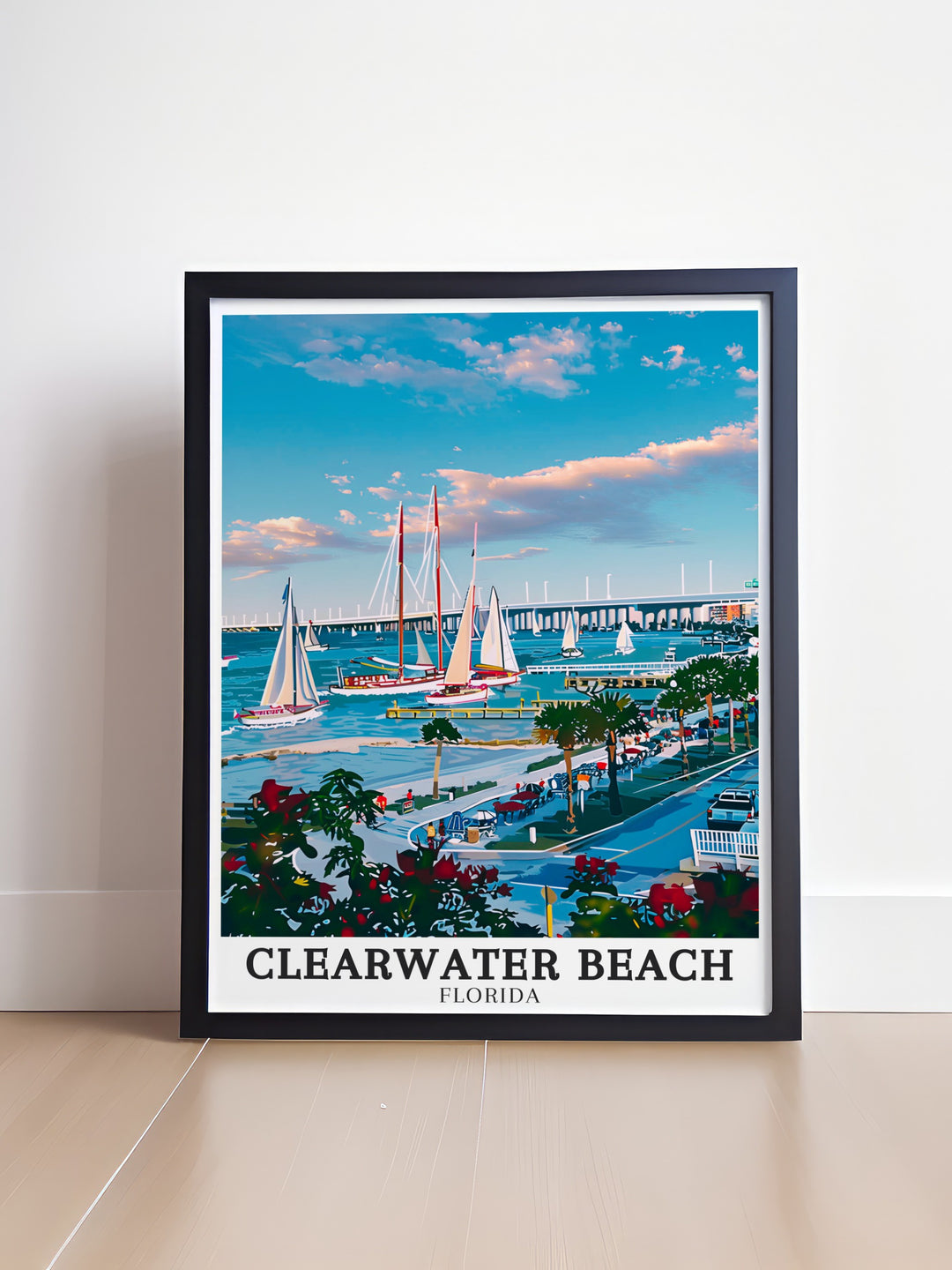 Clearwater Memorial Causeway Art Gifts. These stunning prints of Clearwater Memorial Causeway and Beach Walk make perfect gifts for art and travel enthusiasts. Ideal for birthdays, anniversaries, or any special occasion.