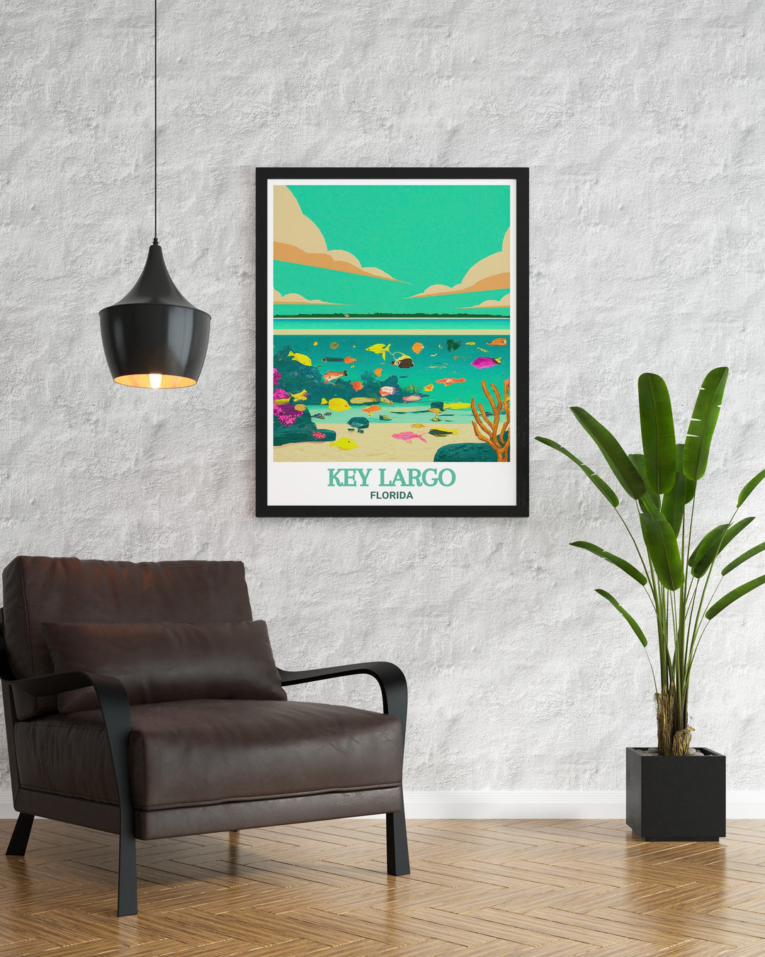 Stunning Key Largo wall art and John Pennekamp Coral Reef State Park framed prints offer a blend of modern décor and Floridas natural wonders making them a great addition to any home for those who appreciate travel prints and nature inspired home decor.