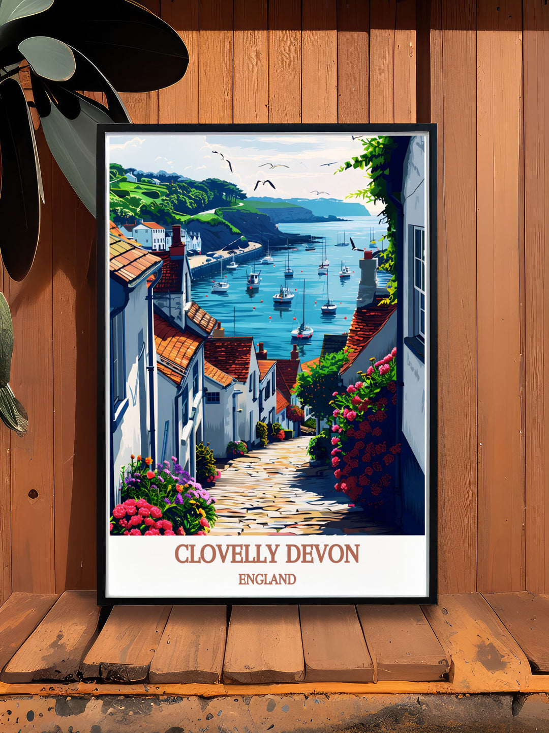 The historic harbour of Clovelly, where fishing boats have docked for generations, is a tranquil spot with a stone quay and sheltered bay perfect for relaxing and enjoying the views.