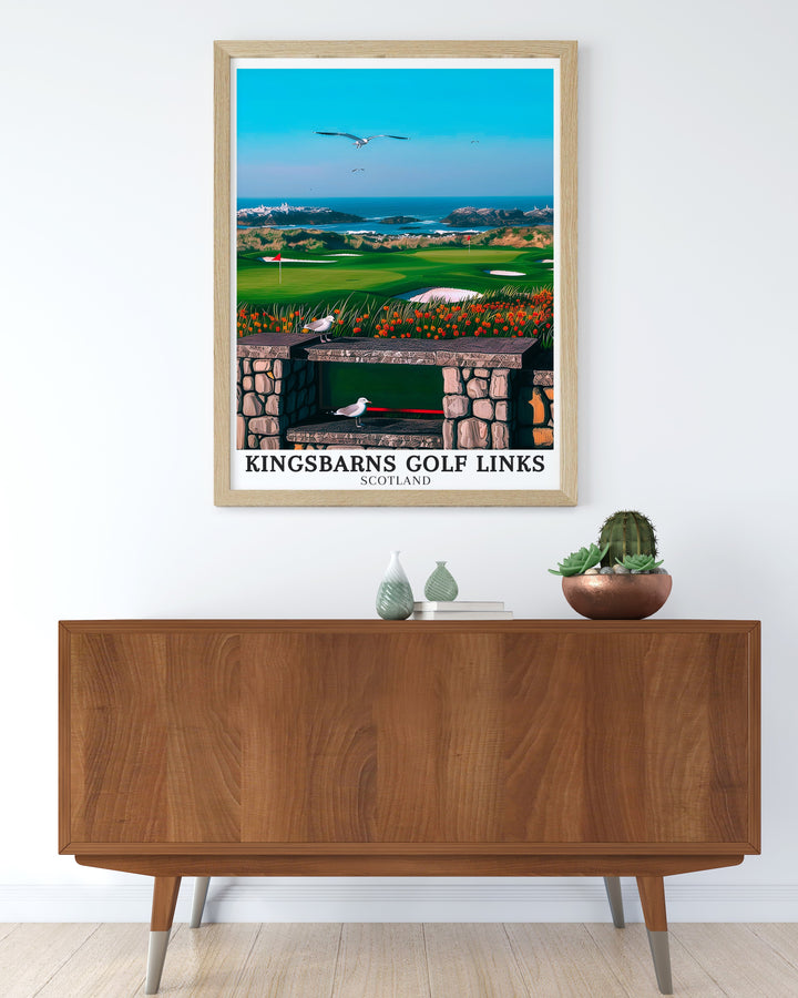 Distinctive North Sea and Fife Coastline stunning prints capturing the scenic views of Scotland’s coastline and North Sea with high quality details perfect for adding sophistication to any room