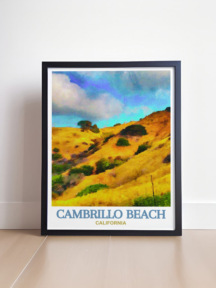 Bring the majesty of Point Fermin into your home with this stunning wall art. This California print offers a breathtaking view of the coastline making it a perfect addition to any decor. Perfect for those who love Californias dramatic and beautiful landscapes.