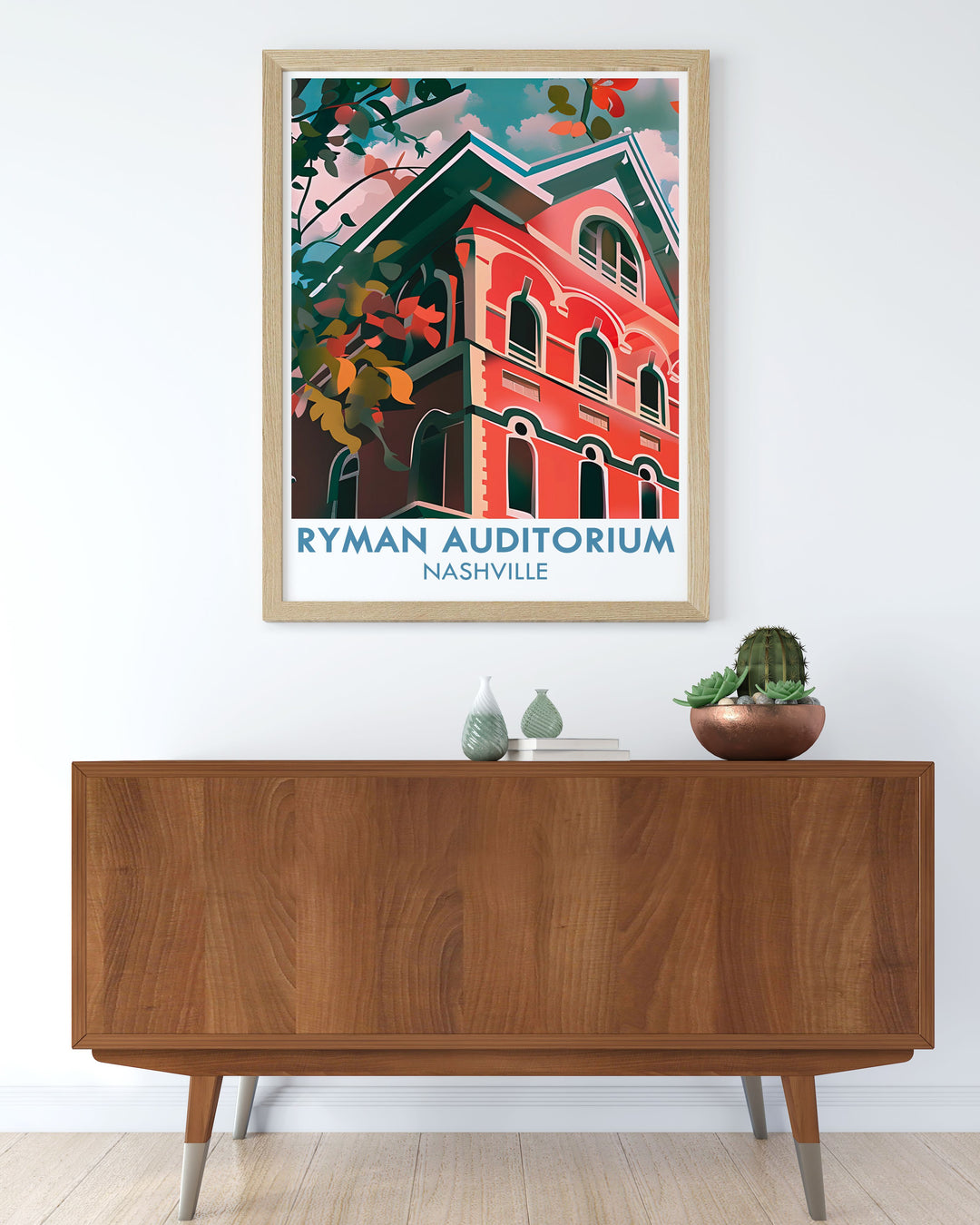 Beautiful Ryman Auditorium framed prints perfect country music gift elegant home decor stunning modern art for Nashville Tennessee lovers