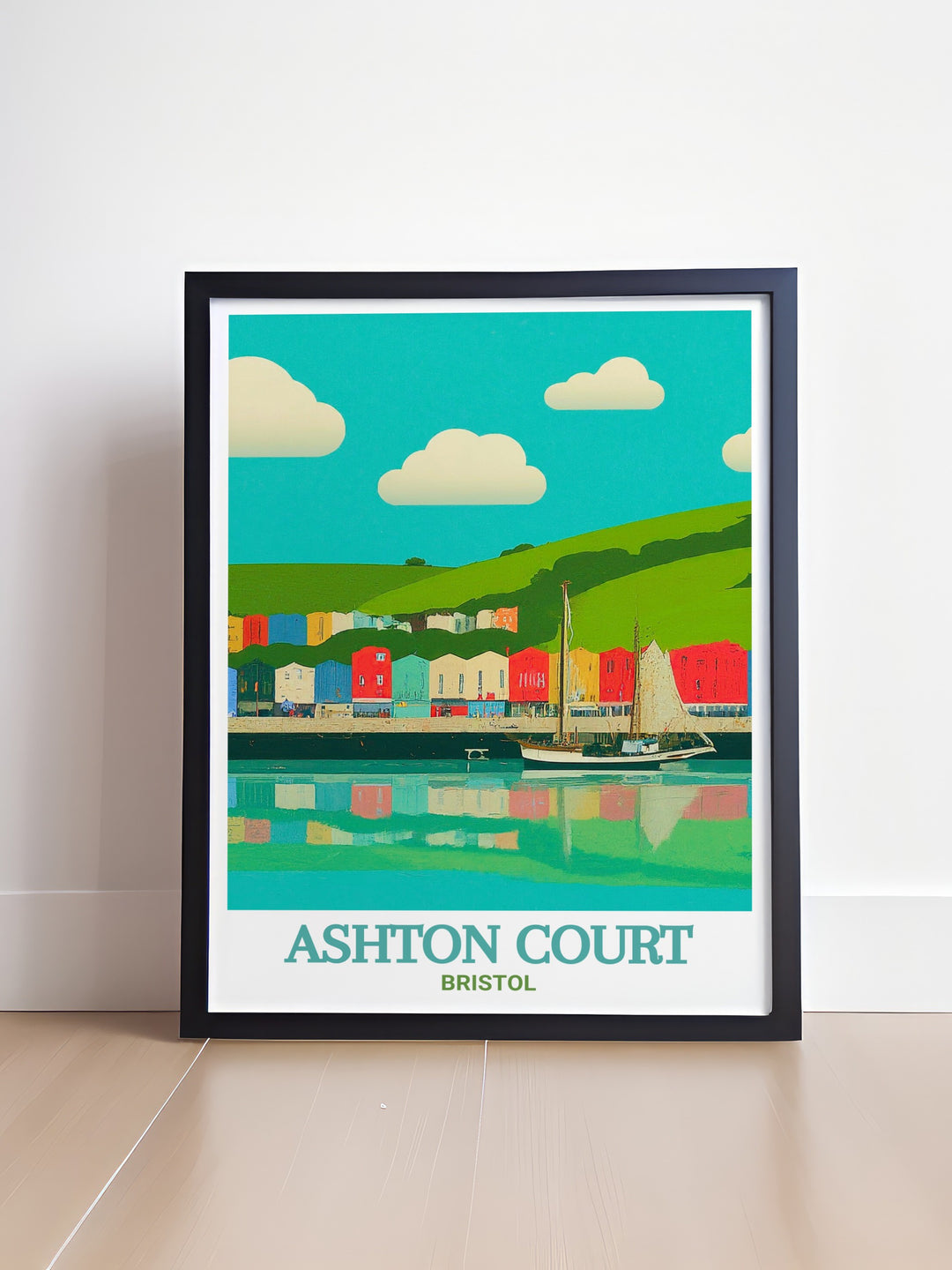 Ashton Court Mountain Biking Art and Bristol Harbour Prints bring the best of Bristols landscapes into your home. This artwork is perfect for anyone who appreciates both the excitement of cycling and the beauty of waterfront views.