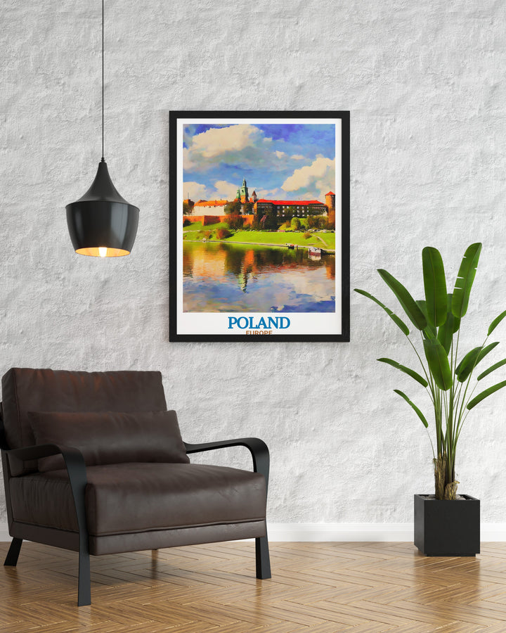 Personalized Gift featuring Wawel Castle and Zakopane a beautiful piece of wall art that celebrates Polands rich history and natural beauty ideal for Christmas gifts or birthday gifts brings a unique charm to any space