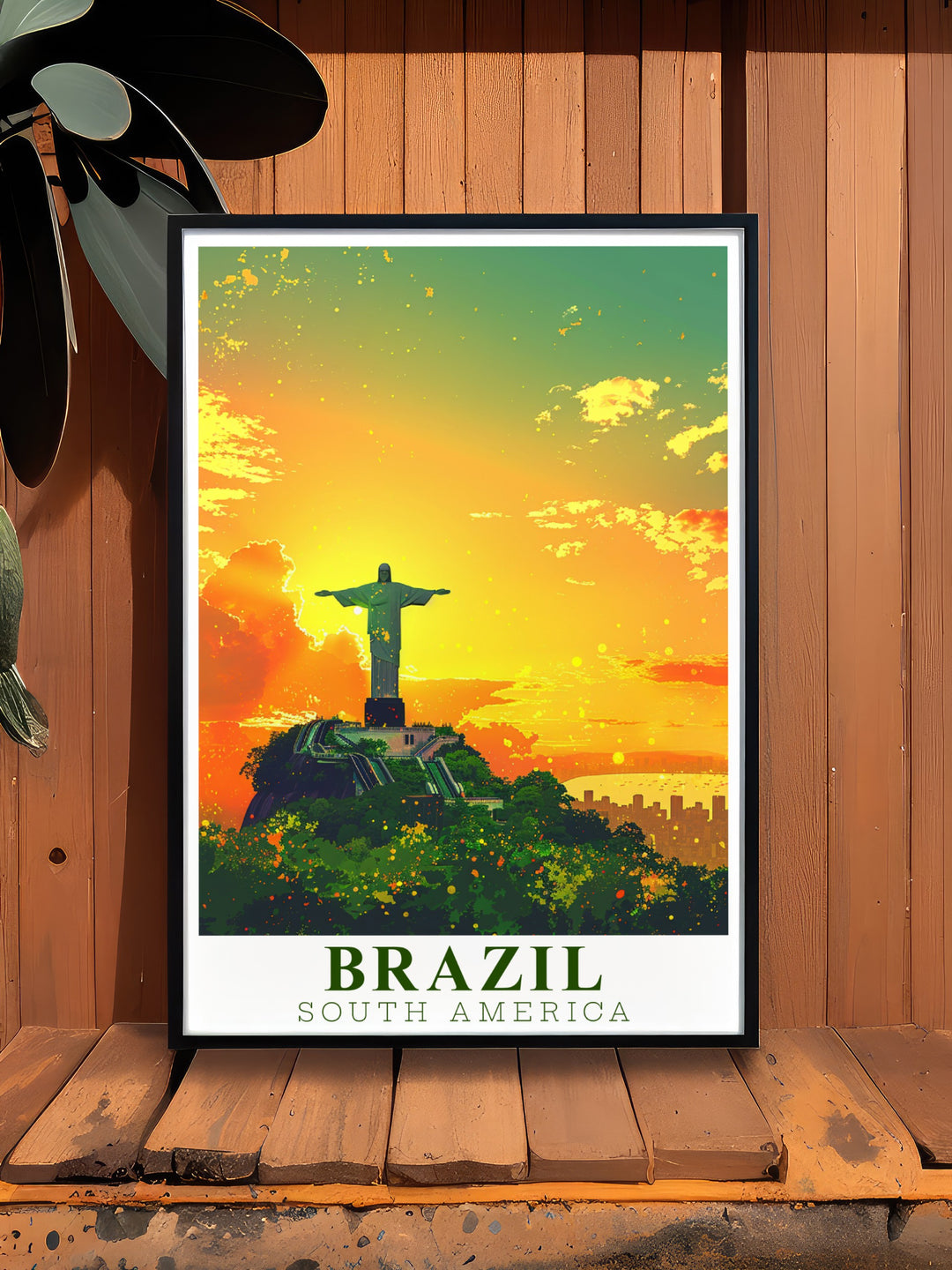 Brazil art gifts featuring Christ the Redeemer prints a thoughtful and cultural gift idea for friends and family on special occasions