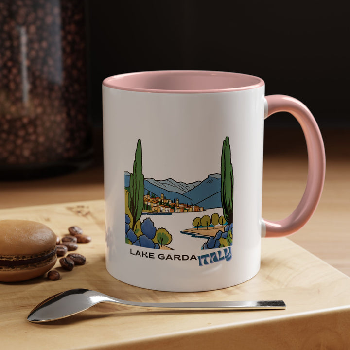 A beautifully crafted Lake Garda mug featuring detailed artwork of the iconic lake’s stunning landscape. Perfect for tea or coffee, this durable mug makes a fantastic gift for collectors or a personal keepsake from Italy’s serene lakeside beauty.