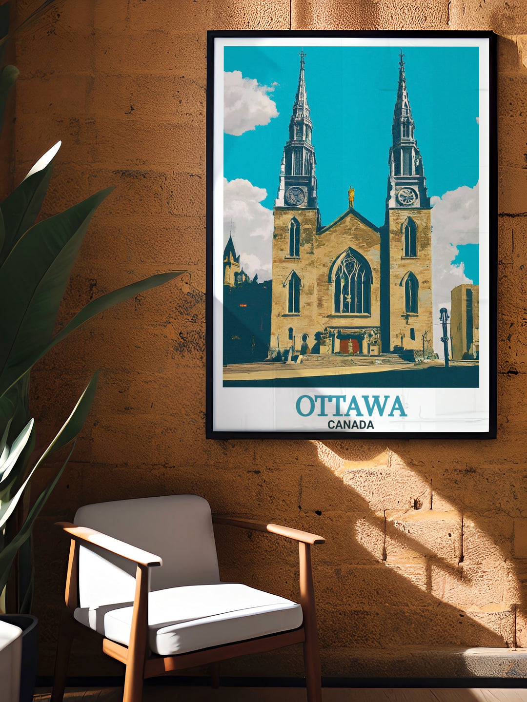 Notre Dame Cathedral Basilica prints perfect for home décor and travel enthusiasts. These prints showcase the cathedrals grandeur and Ottawas cultural significance, making them ideal for adding a touch of Canadian history to any room.