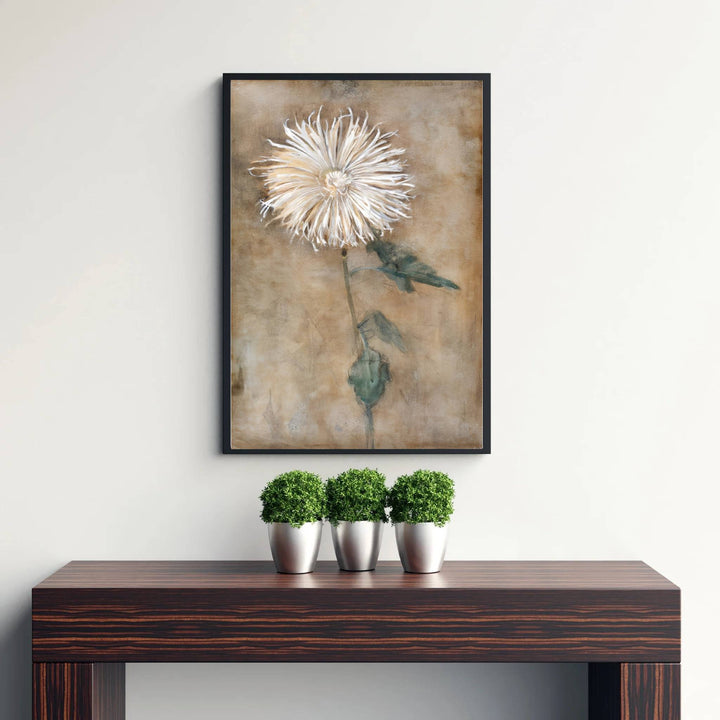 This captivating floral masterpiece highlights Piet Mondrian&