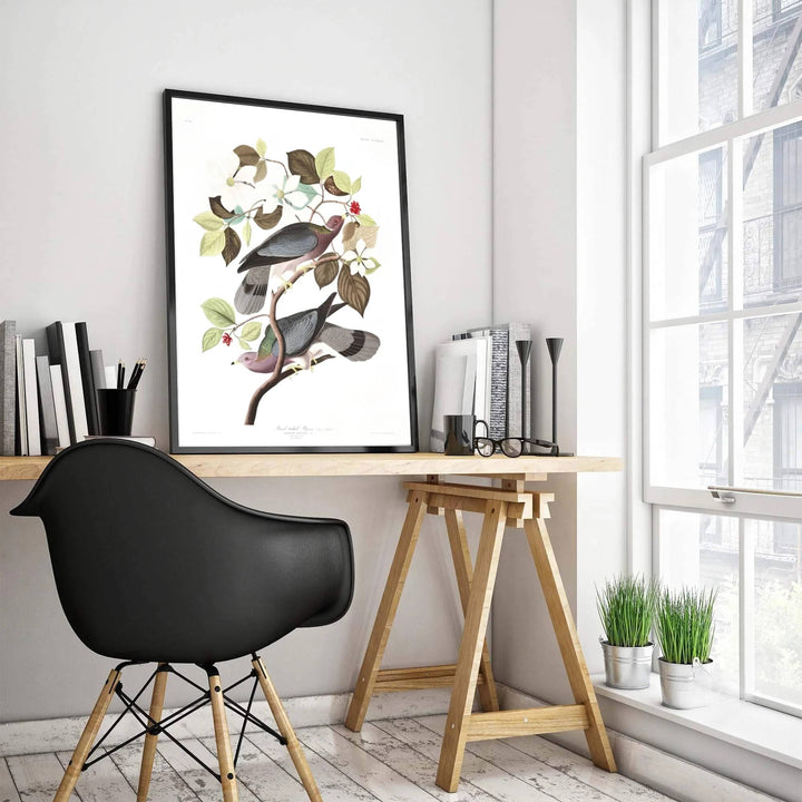 Merging rigorous empirical tracking with lyrical watercolor grace from international archival holdings, this intricate Band-Tailed Pigeon 1838 print brings a sophisticated scholarly ambiance to rooms. MapYourDreams ensures versatile styling through options including lightweight unframed paper posters, sturdy custom framed designs, and premium canvas wall art.