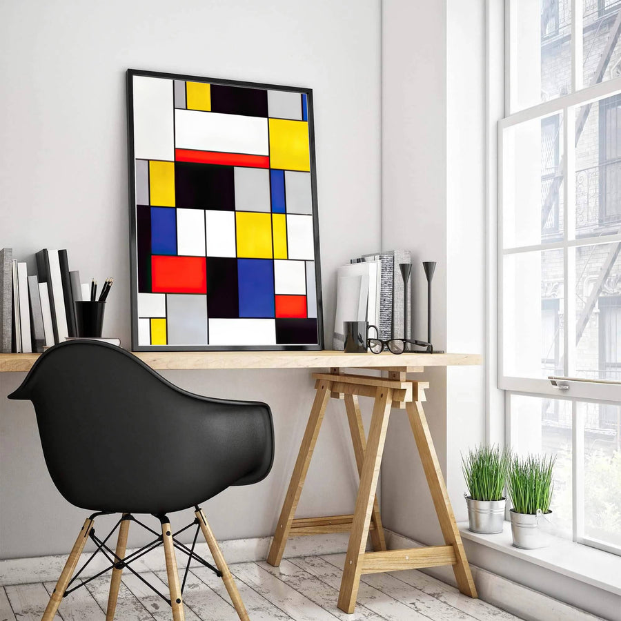 Imbued with the avant-garde spirit characteristic of Piet Mondrian&