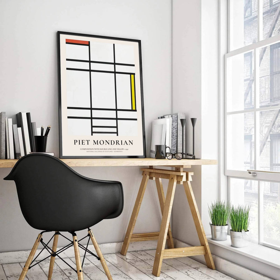 Imbued with the avant-garde spirit characteristic of Piet Mondrian&