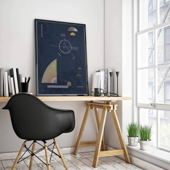 Imbued with the rigorous pedagogical expression characteristic of Wassily Kandinsky&