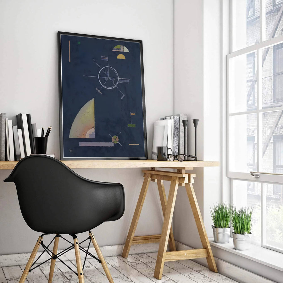 Imbued with the rigorous pedagogical expression characteristic of Wassily Kandinsky&