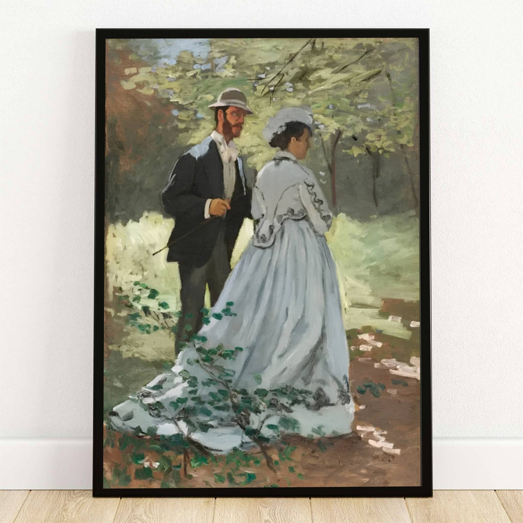 Safely preserved inside the legendary impressionist art archives of the National Gallery of Art in Washington, D.C., USA, this striking Bazille And Camille 1865 poster captures the sunlit beauty of a shaded woodland portrait. Offered by MapYourDreams, this piece is fully customizable, allowing you to choose between sleek unframed paper art print formats, elegant custom wooden framed options, and textured gallery-wrapped canvas displays.