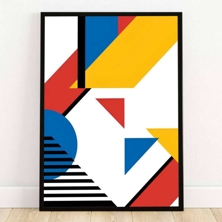 Celebrating the revolutionary design ethos of early 20th-century European institutions, this striking diagonal geometric abstract poster by Piet Mondrian blends De Stijl principles with experimental Bauhaus constructivism. Offered by MapYourDreams, this stunning Piet Mondrian wall decor is available in flexible options including unframed paper, custom wooden frames, and gallery canvas wraps to suit any sophisticated interior decor style.